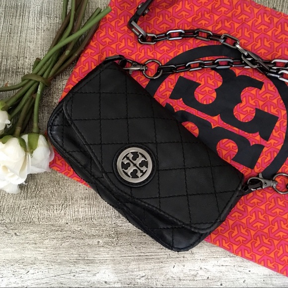 Tory Burch Handbags - Tory Burch Quilted Lambskin Crossbody Bag
